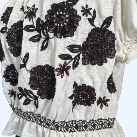 Vintage Y2K American Eagle Boho off the shoulder top Size Large - Picture 6 of 7